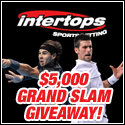 $5,000 Grand Slam
                                                Giveaway at Intertops