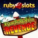 Ruby Slots│Christmas│ $50 Free Chip │15 Free Spins Rudolph's Revenge│125X125