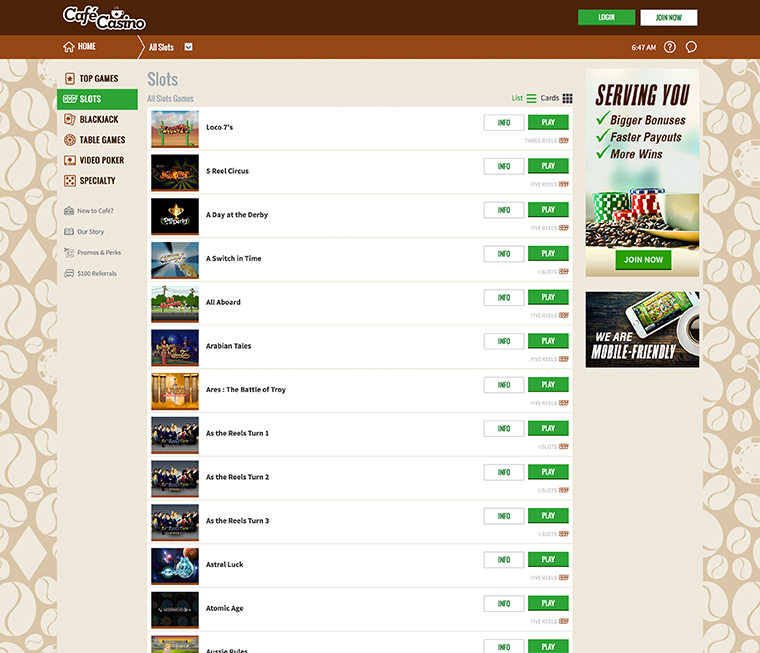 Cafe Casino