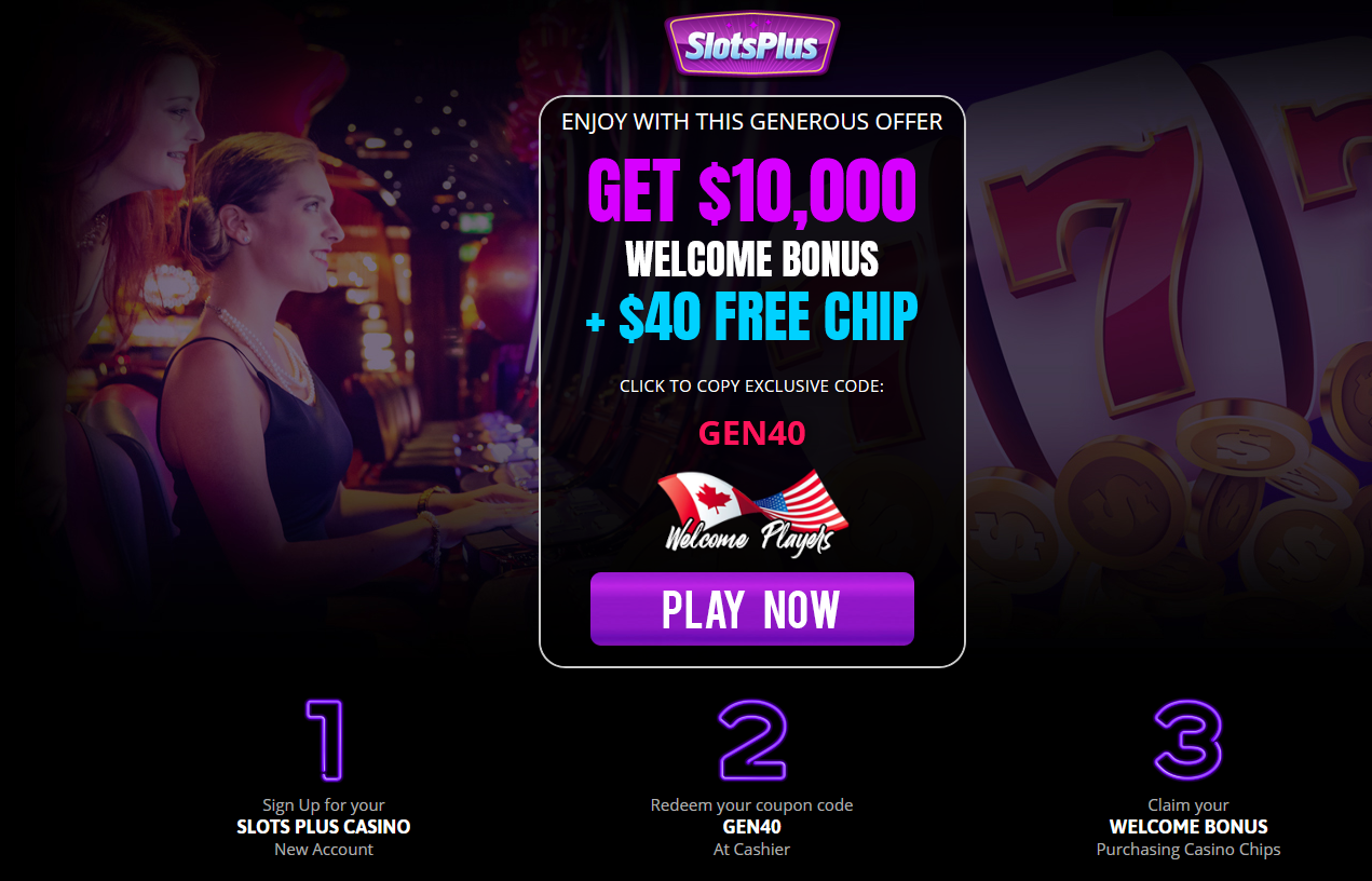 ENJOY WITH THIS GENEROUS OFFER GET $10,000 WELCOME BONUS + $40 FREE CHIP CLICK TO COPY EXCLUSIVE CODE: GEN40