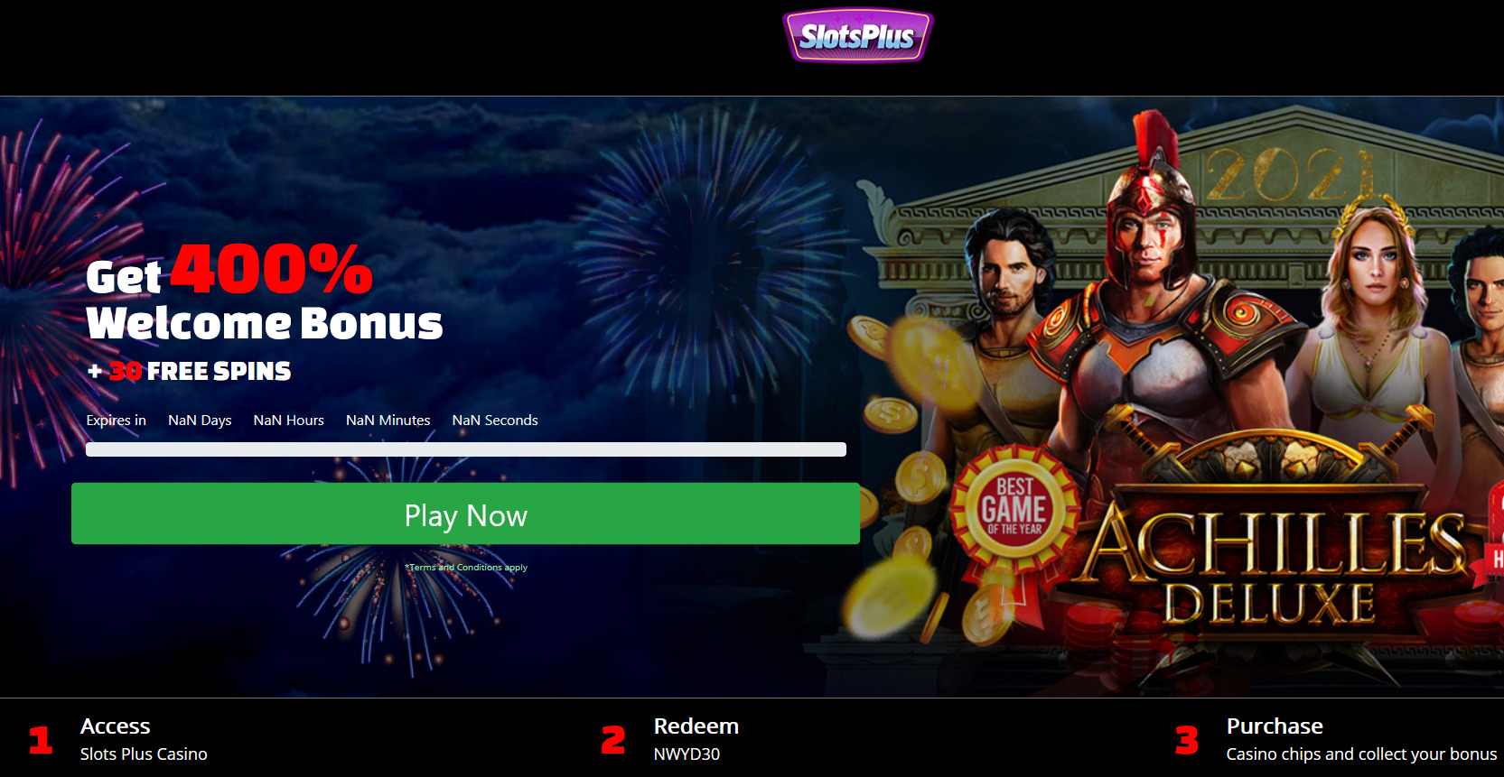 slots plus casino login